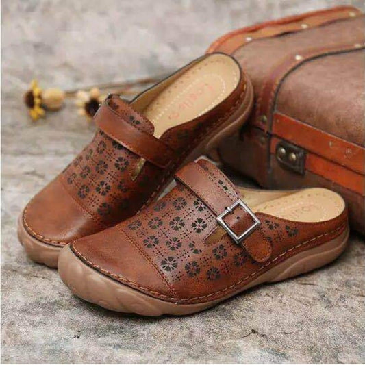 Comfort-Leather Clogs
